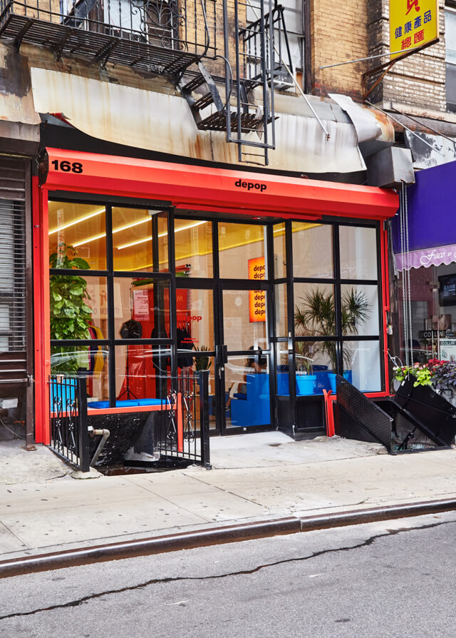 The Depop space in New York City